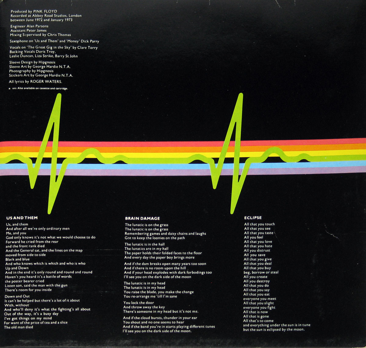 High Resolution Photo #3 PINK FLOYD Dark Side Moon Quadro 